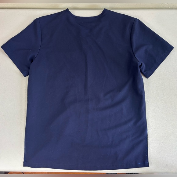 FIGS Women's Jogger Set Navy Blue Outfit Scrubs Top Pants Bottom Medium Nurse - Picture 9 of 16